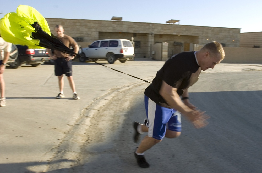 CrossFit program on Camp Slayer