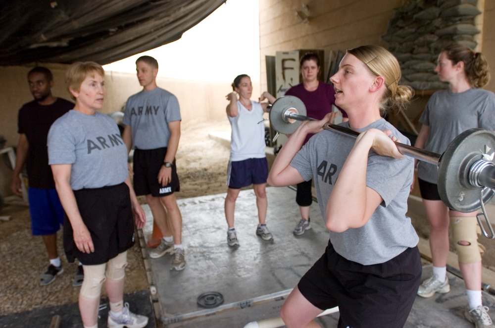 CrossFit program on Camp Slayer