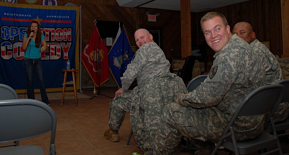 Operation Comedy Makes Another Camp Atterbury Visit