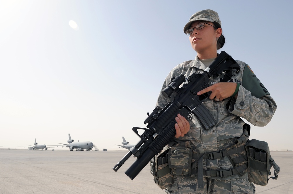 Eglin Airman First Class, Newport News Native, Serves With Deployed Security Forces Unit in Southwest Asia