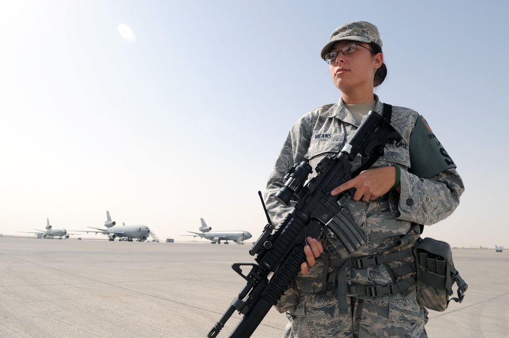 Eglin Airman First Class, Newport News Native, Serves With Deployed Security Forces Unit in Southwest Asia
