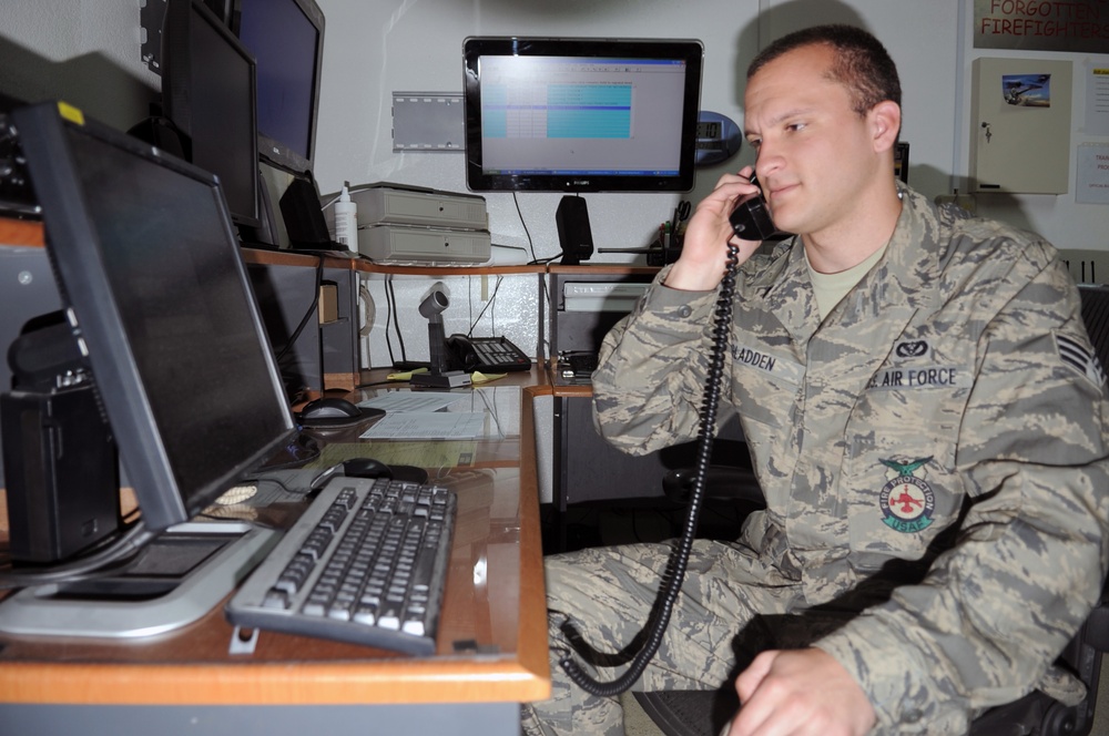 Ellsworth Senior Airman, Delaware Native, Manages Fire Alarm Communications Center for Southwest Asia Base