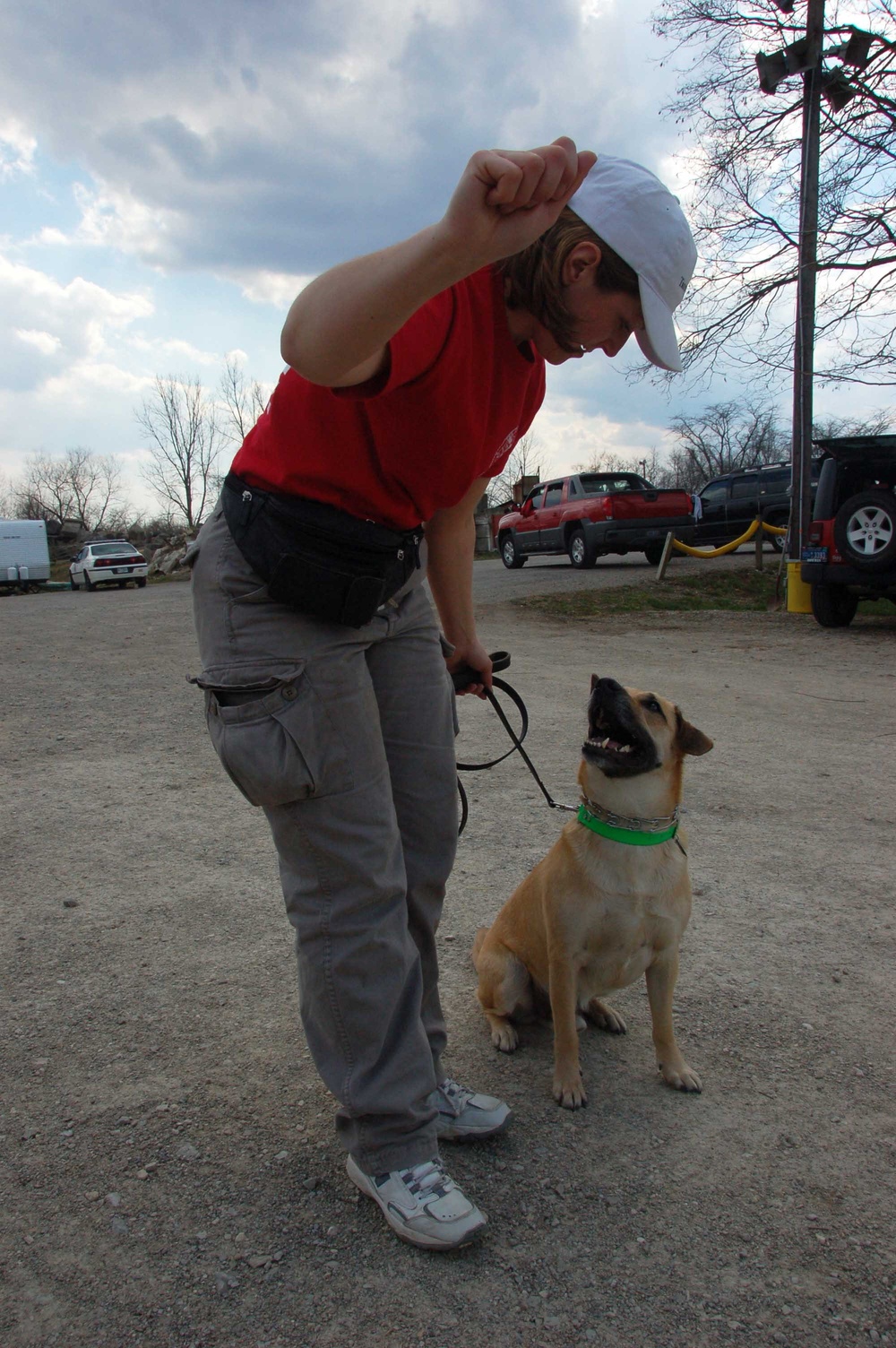 Training humans to master their rescue dogs Department of Homeland Security trains at Camp Atterbury