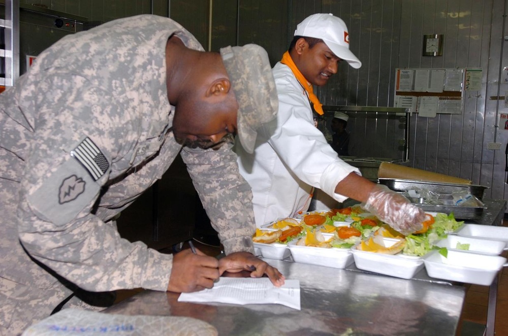 TF Wings' DFAC Soldiers attention to detail, cooperation key to food service success