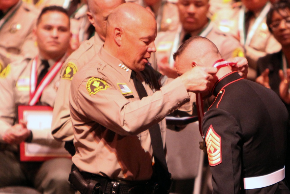 Former 'First Team' Marine recognized for civil service