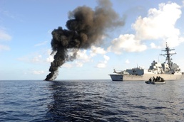 Combined Maritime Forces Flagship Intercepts Somali Pirates