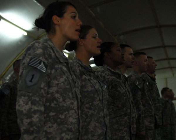 Soldiers Celebrate Women's History Month in Iraq