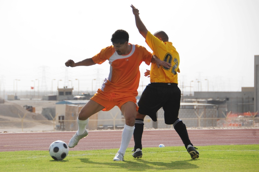 Host Nation Vs U.S. Service Members Soccer Game