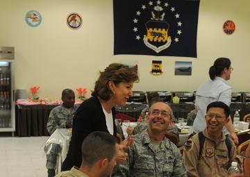 US Senators visit JBB to discuss mission, constituent concerns