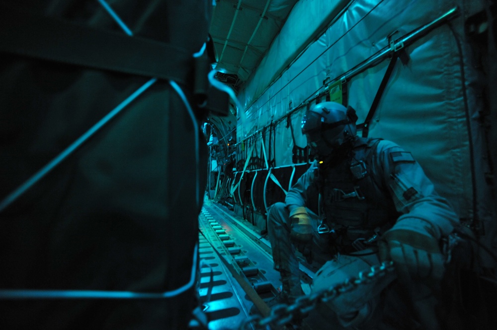 C-130 Airdrop over Iraq