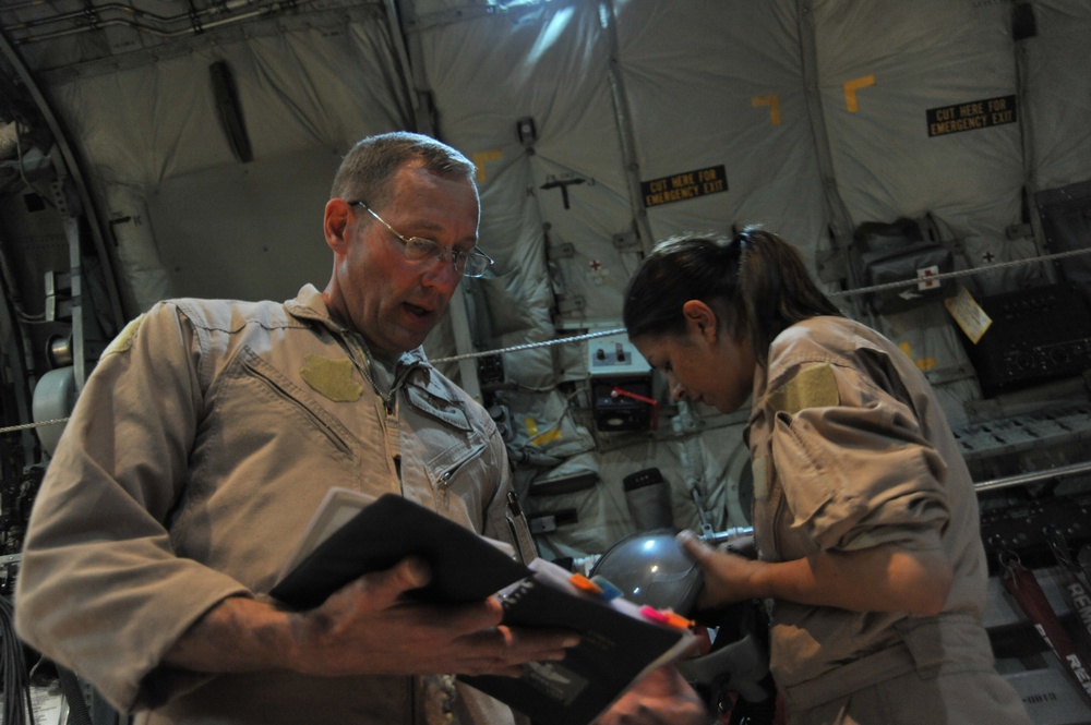 C-130 Airdrop over Iraq