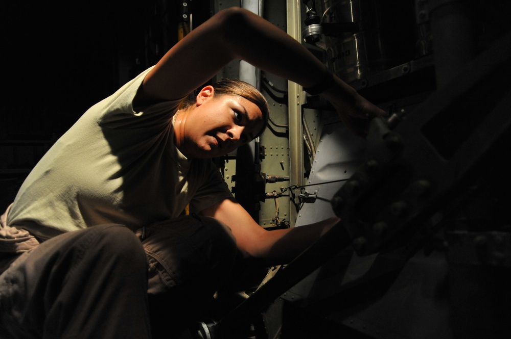 C-130 Airdrop over Iraq