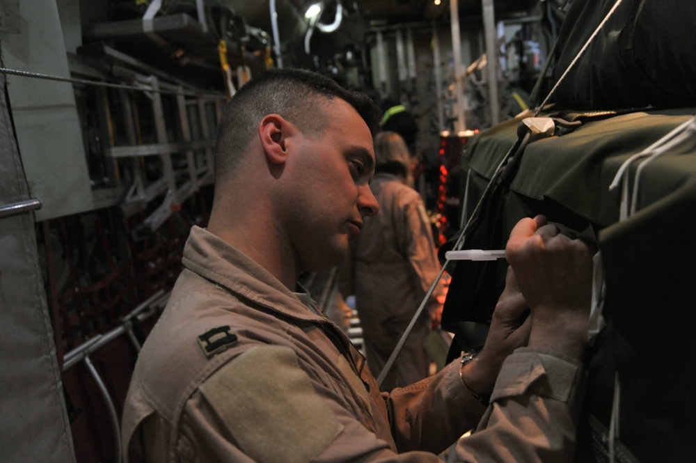 C-130 Airdrop over Iraq