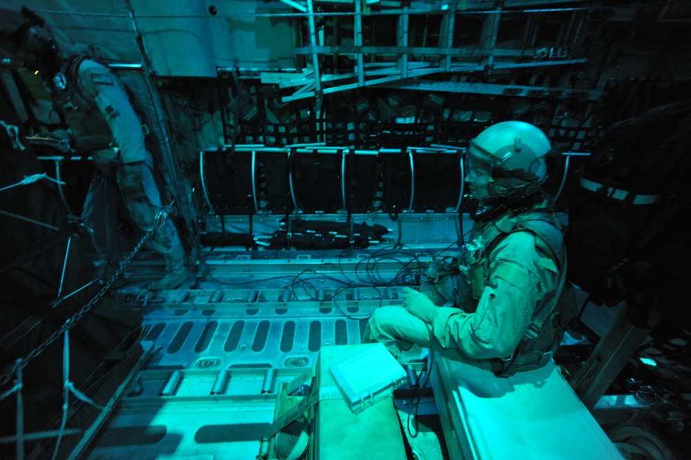 C-130 Airdrop over Iraq