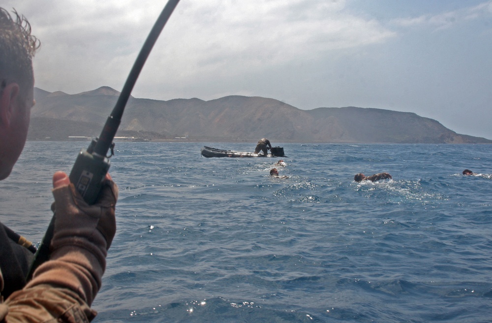 Recon Helo-casting, and Closed Circuit Dive