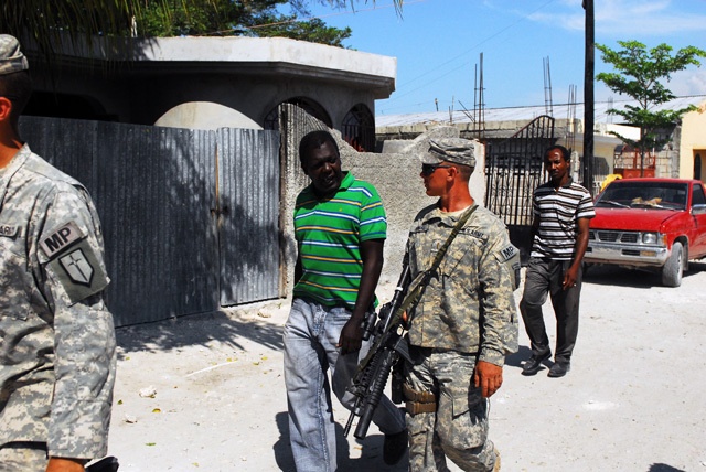 Internally displaced persons camp recon