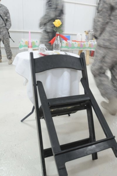 FOB Cobra dedicates Dining Facility to fallen Soldier