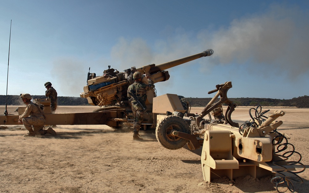 Marine &amp;amp; French Artillery Training