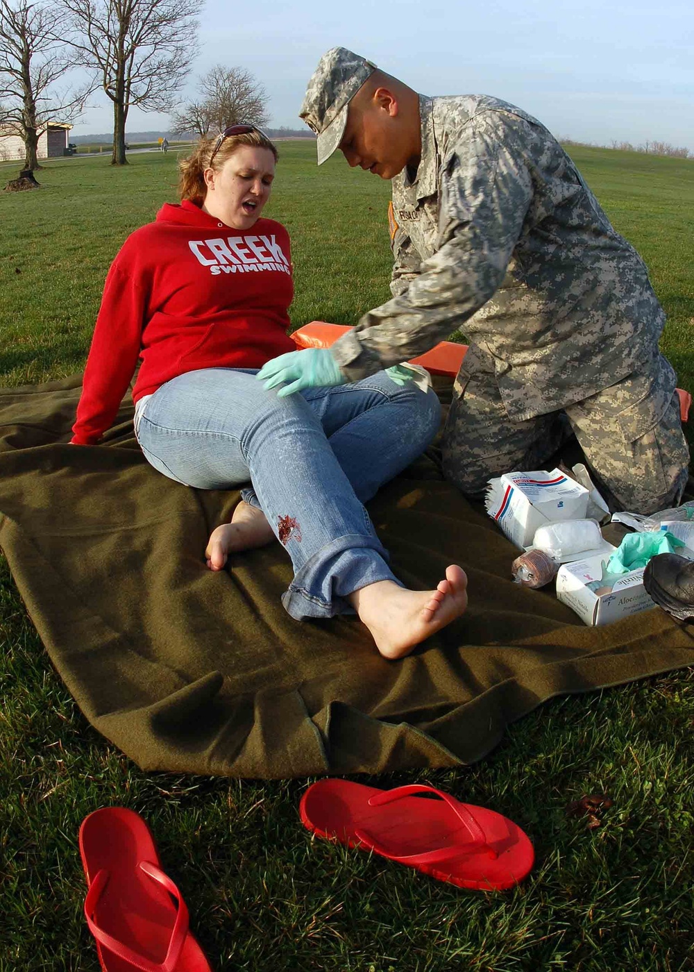 Emergency Responders Train at Camp Atterbury