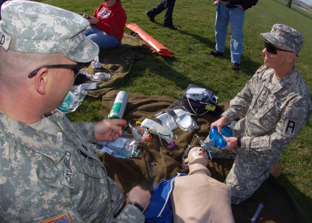 Emergency Responders Train at Camp Atterbury