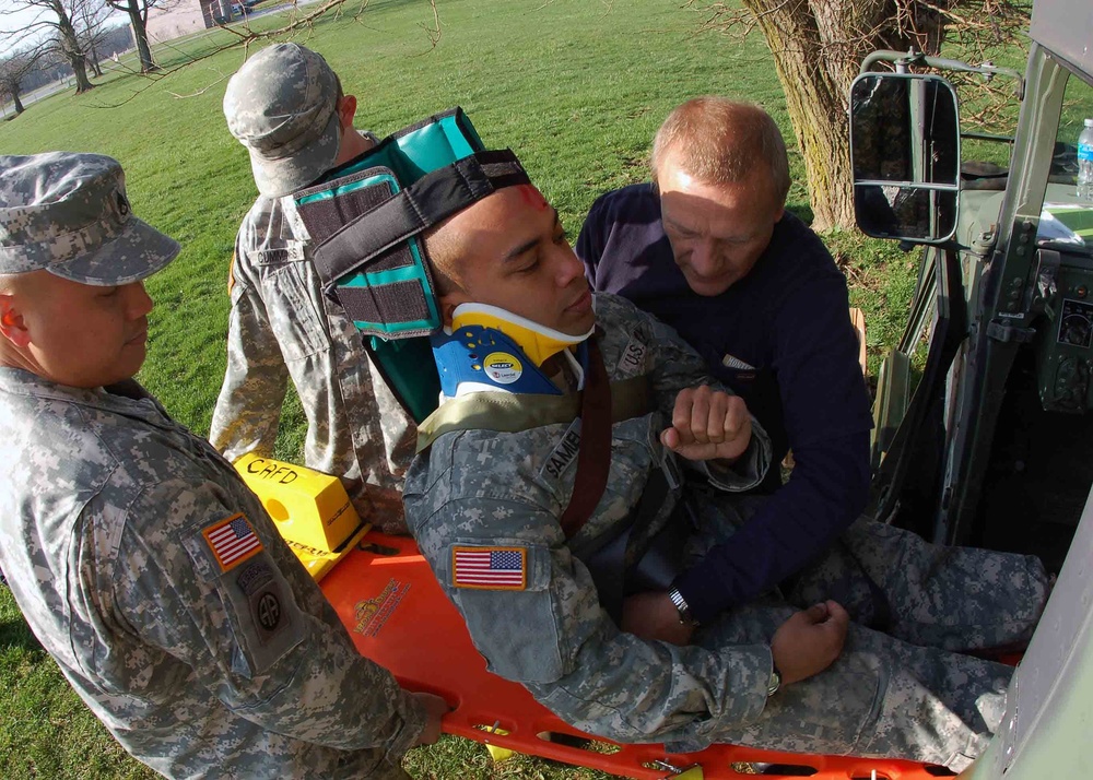 Emergency Responders Train at Camp Atterbury