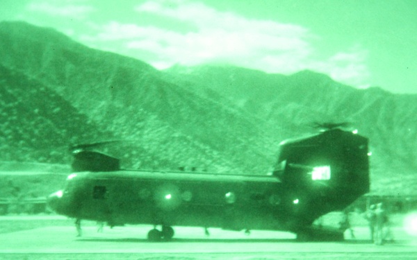 Helicopters conduct resupply