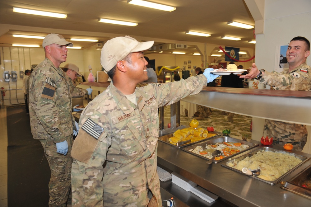 Easter at Forward Operating Base Ghazni