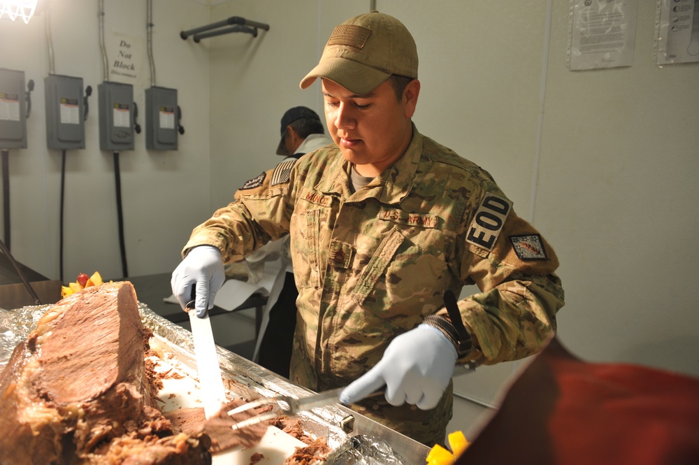 Easter at Forward Operating Base Ghazni