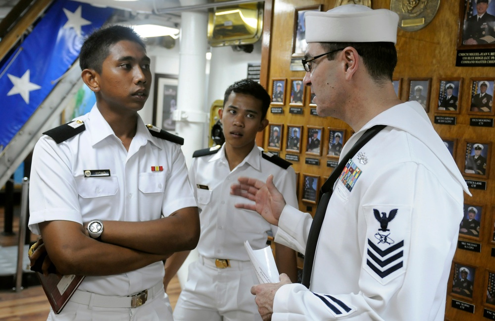 USS Blue Ridge in Malaysia