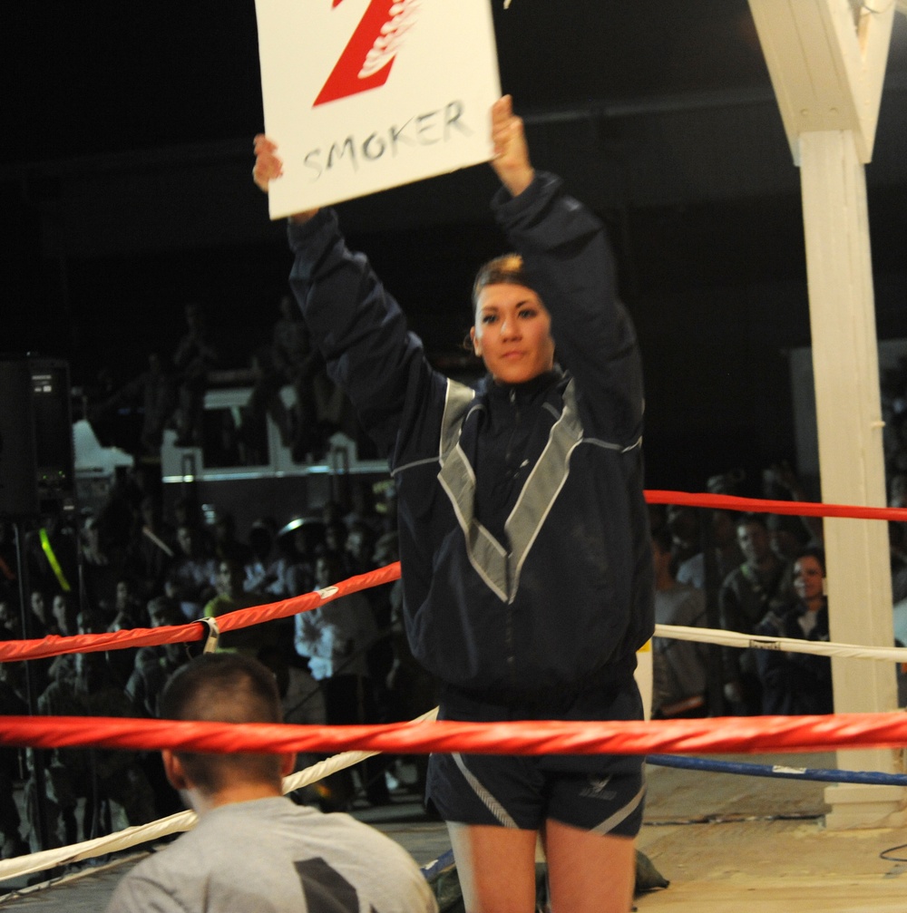 Toe to Toe in the Ring