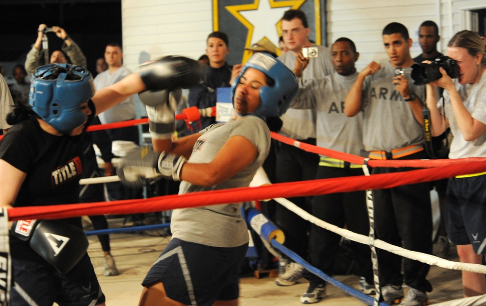 Toe to Toe in the Ring
