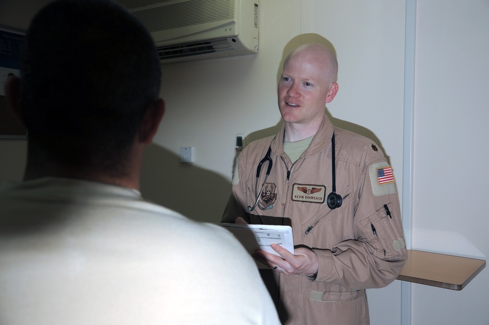 Offutt Doctor, Michigan Native, Leads Aerospace Medicine for Deployed Medical Group