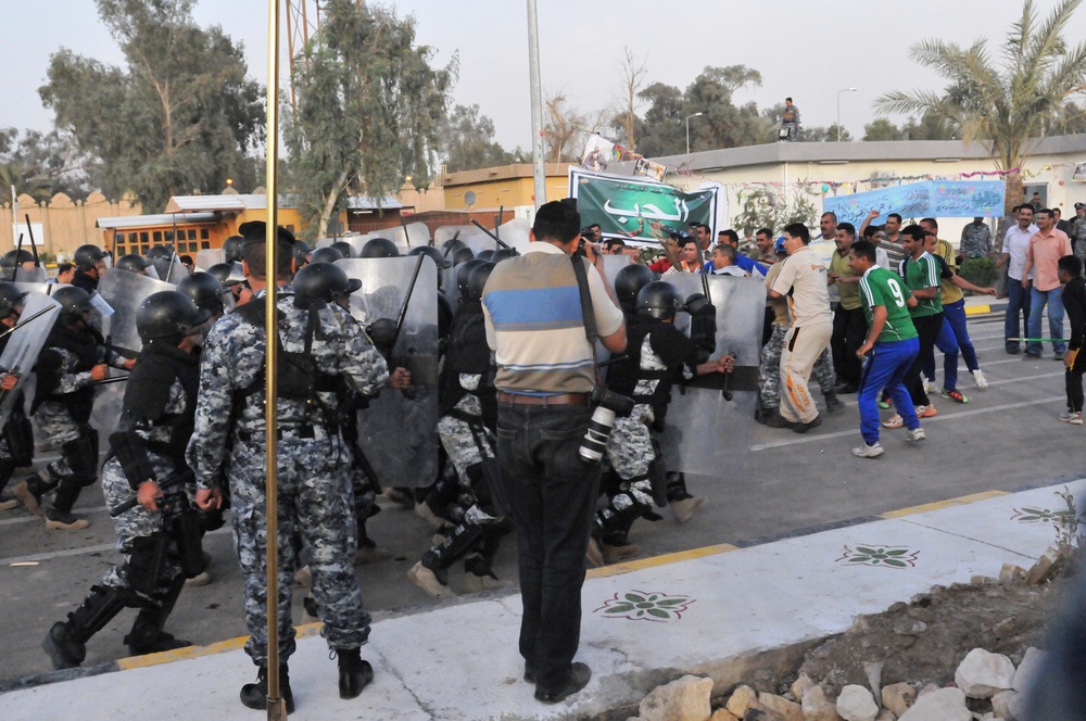 72nd IBCT visit the Iraqi Federal Police Headquarters-Baghdad