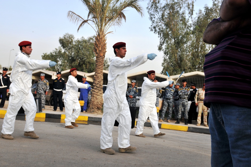 72nd IBCT visit the Iraqi Federal Police Headquarters-Baghdad