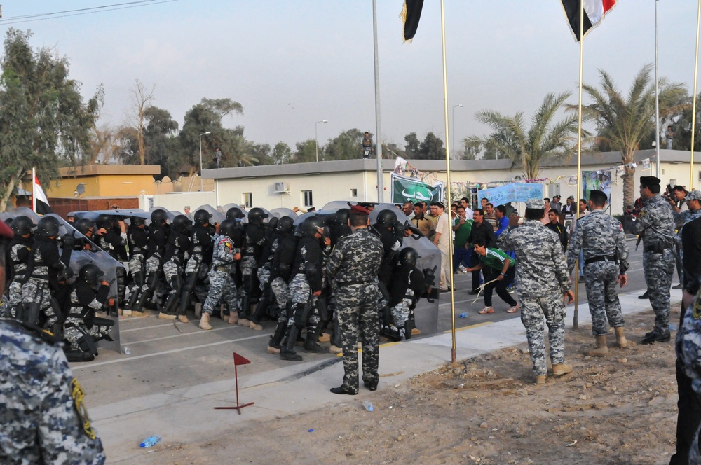 72nd IBCT visit the Iraqi Federal Police Headquarters-Baghdad