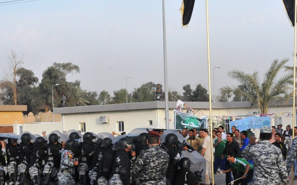 72nd IBCT visit the Iraqi Federal Police Headquarters-Baghdad