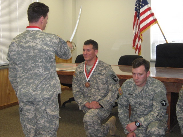 Bandit Soldiers Recognized into the Order of St. George