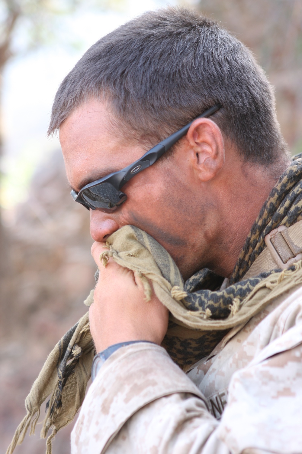 Sniper high desert stocking training in Djibouti