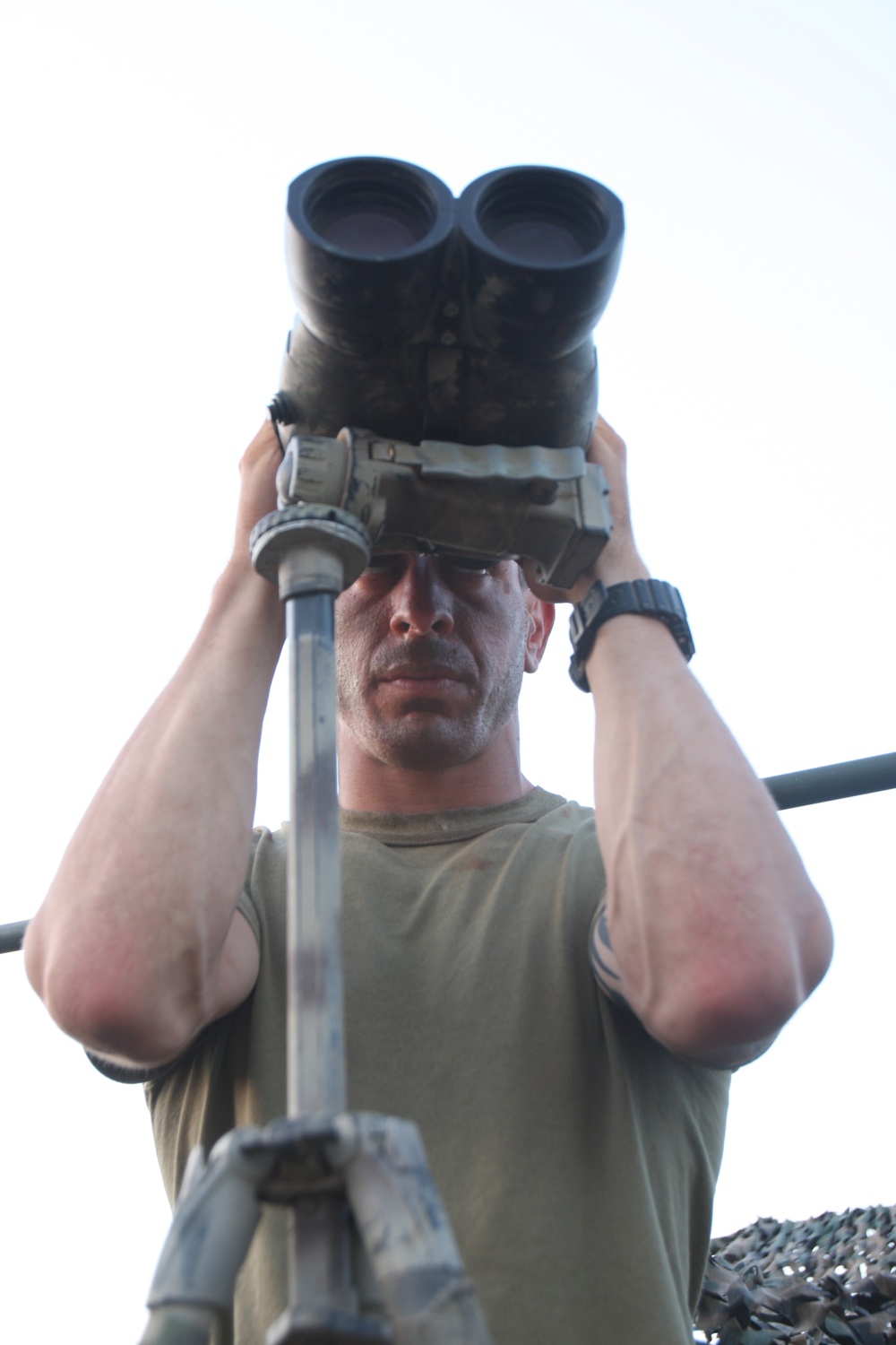 Sniper high desert stocking training in Djibouti