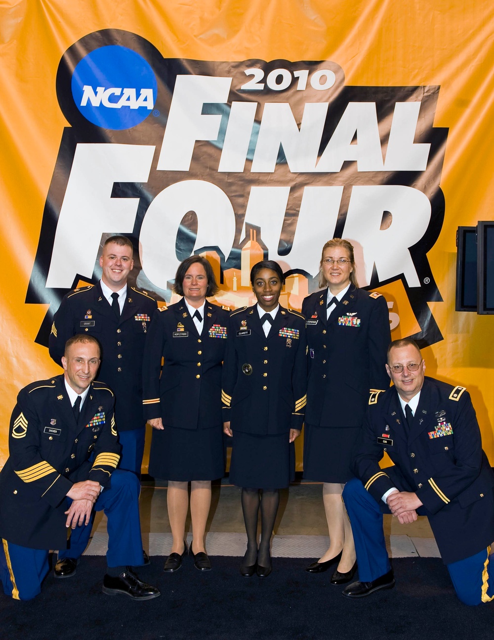 Indiana National Guard represents at Final Four