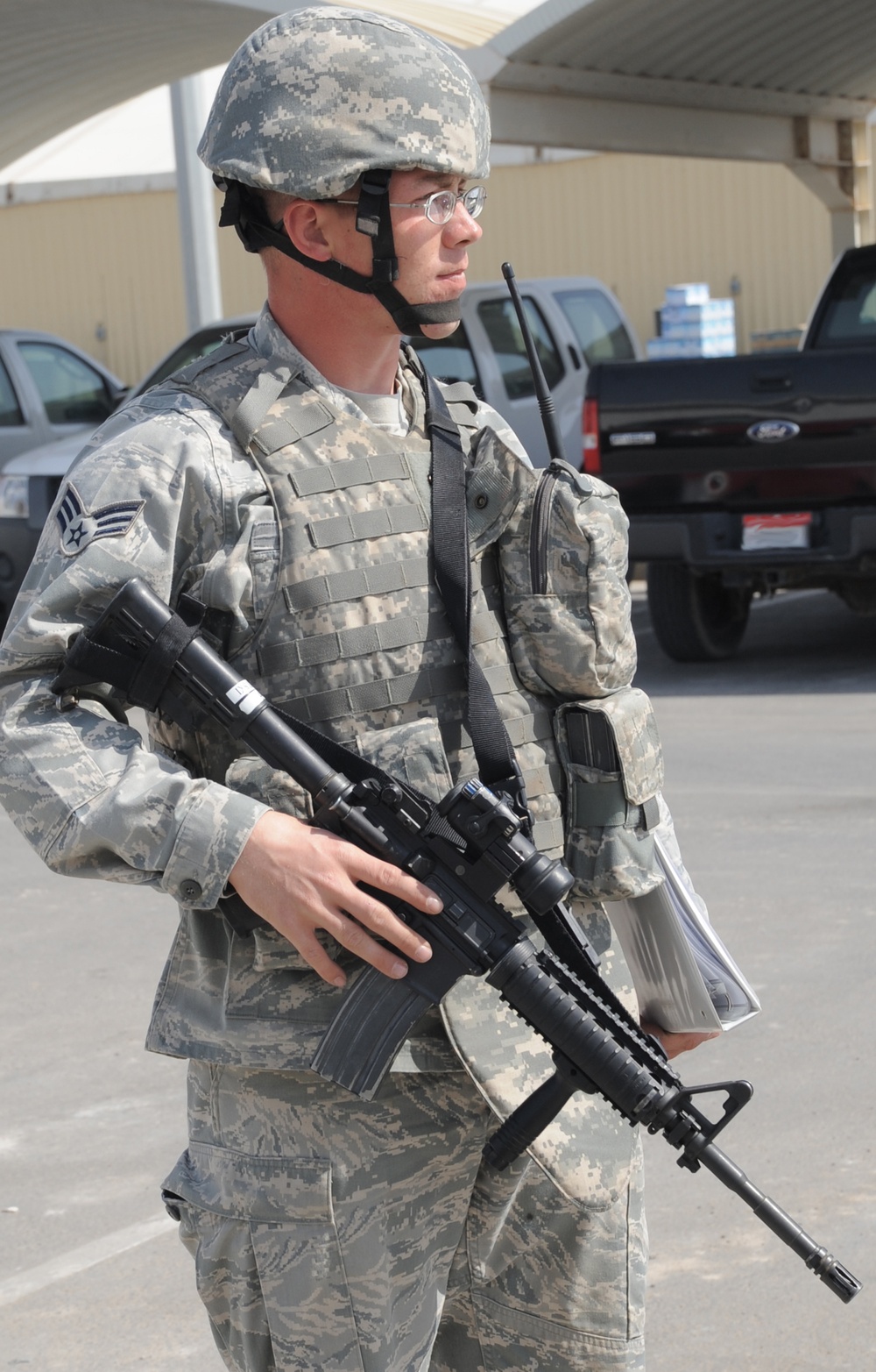 Pope Senior Airman, Holland Patent Native, Supports Force Protection, Security Forces Efforts for Southwest Asia Air Base