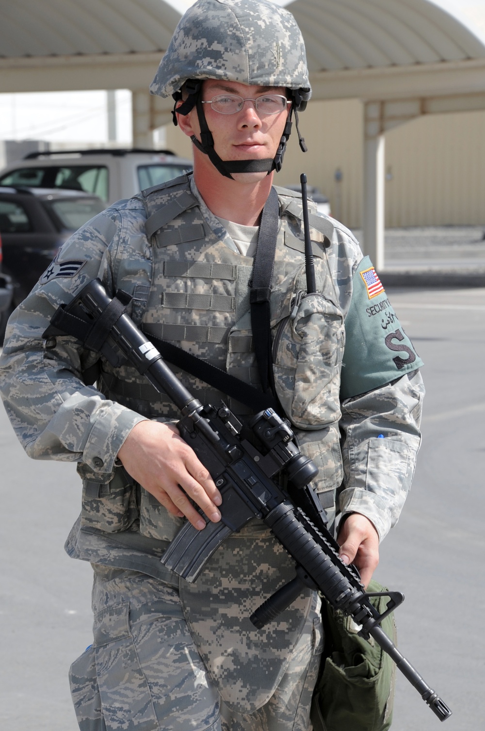 Pope Senior Airman, Holland Patent Native, Supports Force Protection, Security Forces Efforts for Southwest Asia Air Base