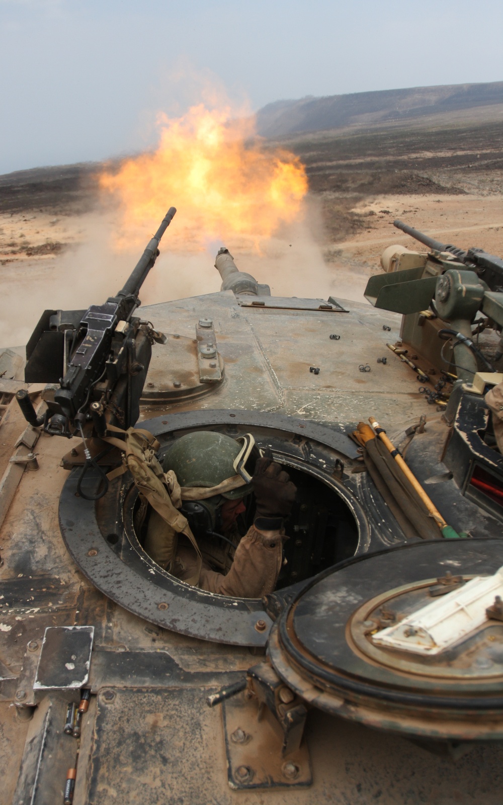 Tank Platoon and French Foreign Legion tank range