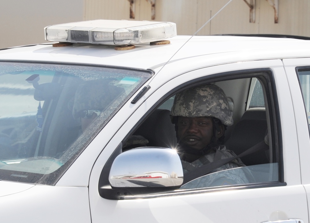 380th Expeditionary Security Forces Squadron Airmen in Action