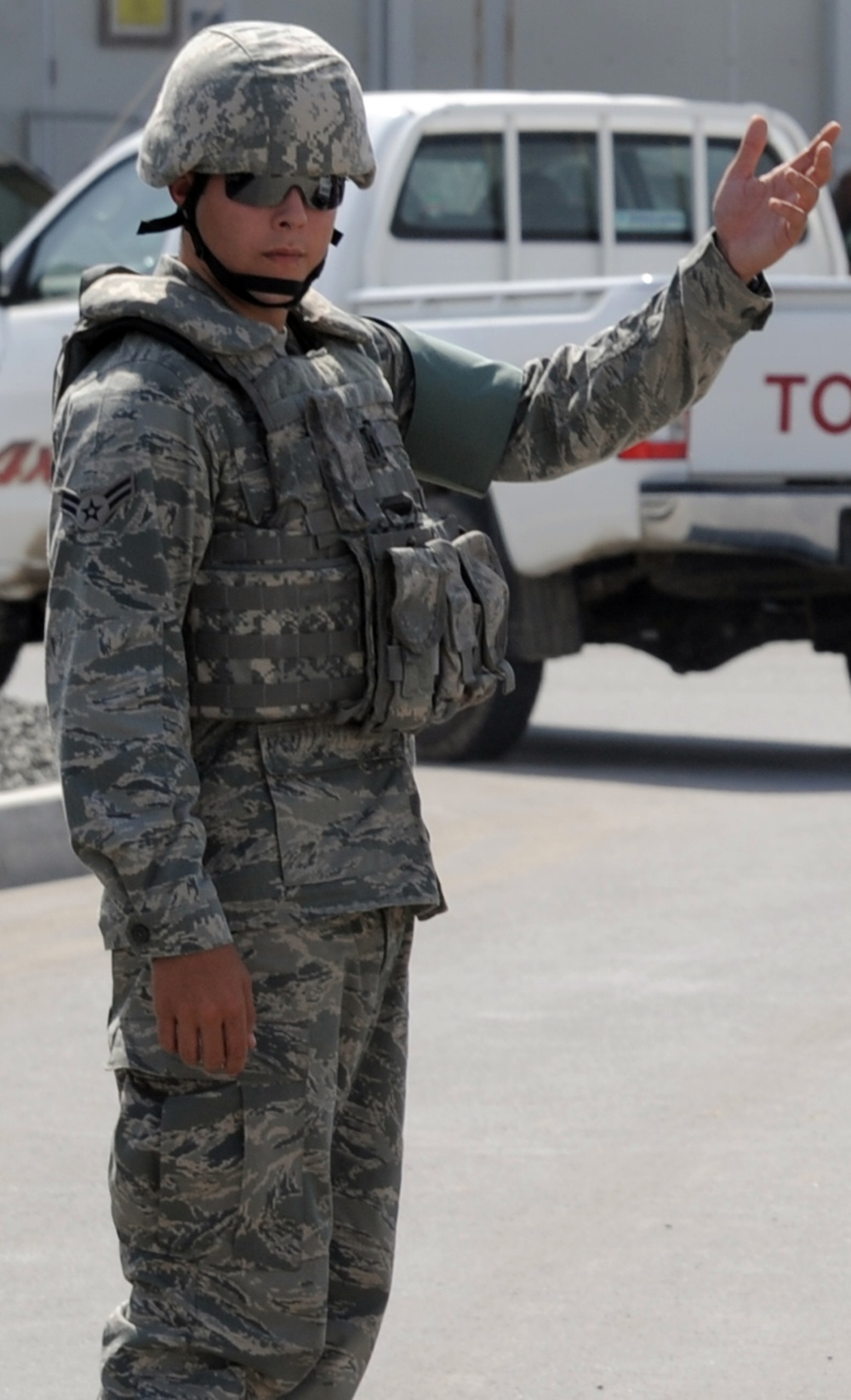 380th Expeditionary Security Forces Squadron Airmen in Action