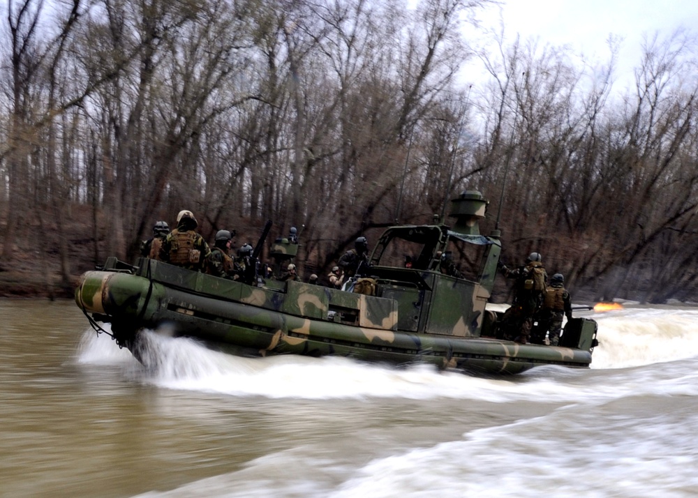 Battle drills at Fort Knox