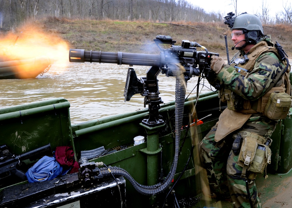Battle drills at Fort Knox