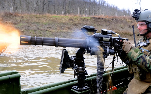 Battle drills at Fort Knox