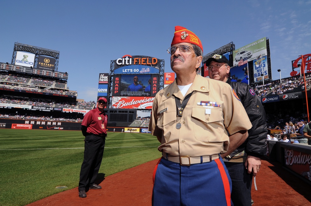 New York Mets Opening Day Military Pregame Ceremony