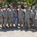 Bonnie-Jill Laflin visits troops in Haiti